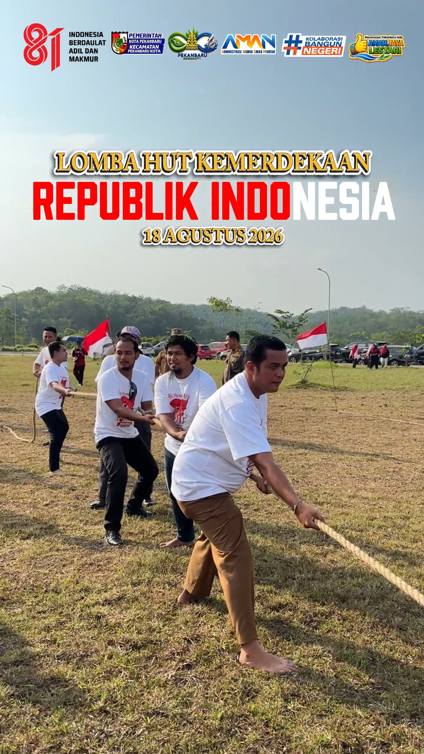 Pelaksanaan Lomba HUT Kemerdekaan Republik Indonesia Ke 81